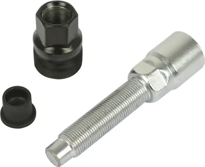 Produktbild von Crankractor für Fahrräder 14,3 cm Stahl schwarz / silber