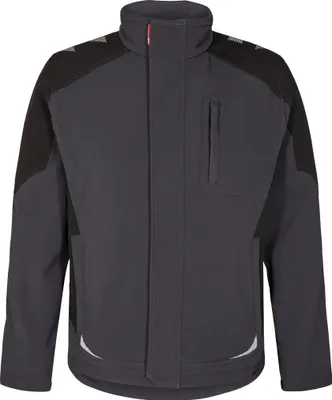 Produktbild von F. Engel Galaxy Softshelljacke, Anthrazitgrau/Schwarz, Gr. M