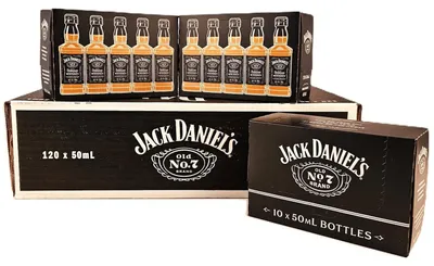 Produktbild von 12x Jack Daniel's Old No.7 Tennessee Whiskey 40% Vol. 10x0,05L