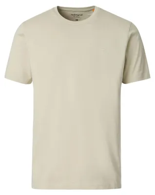 Produktbild von Redmond - Herren Basic T-Shirt (665), Größe:S, Farbe:Weiß(0)