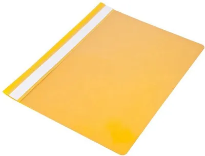 Produktbild von Pantaplast 10 Stück Hefter A4 gelb Schnellhefter Flachordner Ordner Mappe