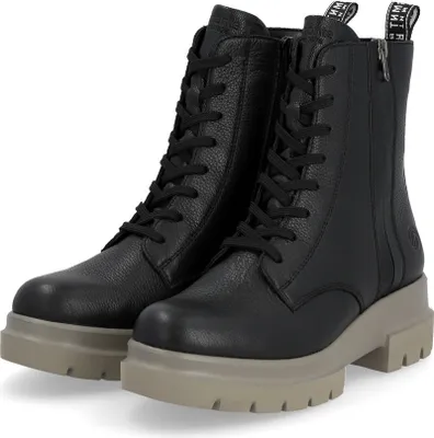 Produktbild von Remonte Damen-Schnürstiefelette Schwarz, Farbe:schwarz, EU Größe:37