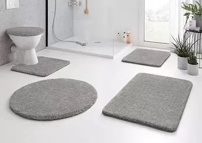Zdjęcie produktu dla Dywanik kąpielowy Kleine Wolke RELAX Grey 70 x 120 cm