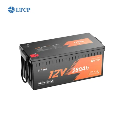 Produktbild von LiTime 12V 280Ah LiFePO4 Batterie Niedertemperaturschutz für Wohnmobile Boote