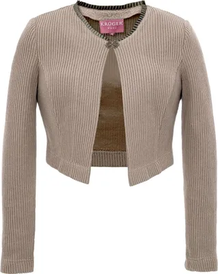 Produktbild von KRÜGER Trachtenjacke Modell 374067 für Dirndl in Rose, Grau, Beige oder Ecru