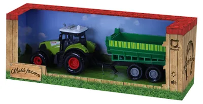 Produktbild von Plastiktraktor mit Abstellgleis