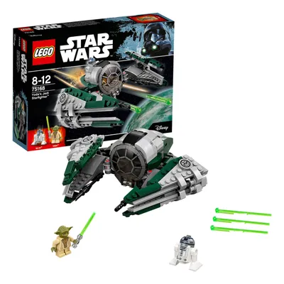 Zdjęcie produktu dla LEGO Star Wars Yoda's Jedi Starfighter, Zestaw do budowania, 8 lat(a), 262 szt., 340 g