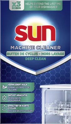 Image de Sun - Nettoyant optimal pour lave-vaisselle, boîte de 3 doses