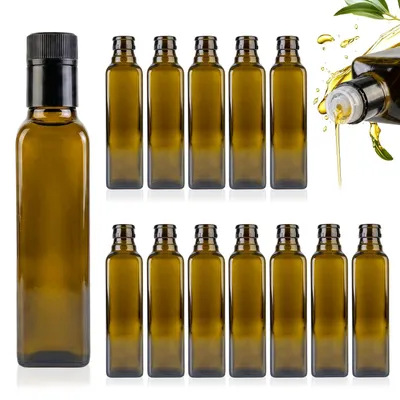 Image de Lot de 10 bouteilles en verre de 250 ml avec bouchon Guala