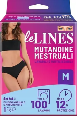 Immagine prodotto di Le Lines Mutandina Assorbente Taglia Medium