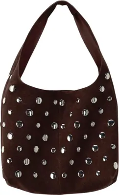 Produktbild von My Jewellery Shoulder bag big studs Brown .
