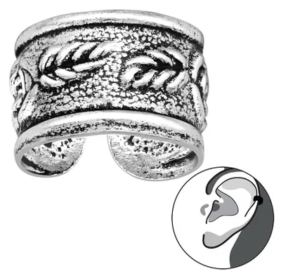 Produktbild von Ear Cuff Ohrklemme Silber 925: Ohrring ohne Loch tragbar Modell 1