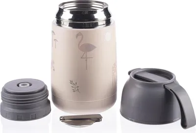 Produktbild von Zopa Lebensmittelthermoskanne mit Silikonhalter Safari 620 ml