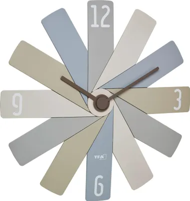 Produktbild von TFA-Dostmann CLOCK IN THE BOX TFA 60.3020 analoge Design Wanduhr zum Zusammenstecken leises Uhrwerk
