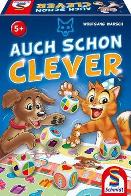 Produktbild von Schmidt Spiele Auch schon clever, Brettspiel