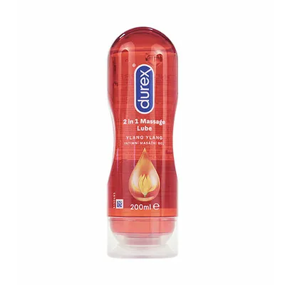 Zdjęcie produktu dla Durex Play Massage 2w1 żel do masażu i lubrykant z ylang ylang 200ml