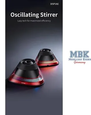 Image de DSPIAE DSP-MS-02 Agitateur vibrant portable pour peinture