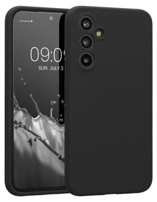 Produktbild von kwmobile Hülle kompatibel mit Samsung Galaxy A54 5G - Hülle Silikon gummiert - Handyhülle - Handy Case in Schwarz matt