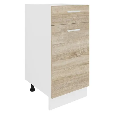 Image de Meuble de cuisine | Dimensions env. H. 82 x W. 40 x D. 46 cm | Cabinet avec tiroir | Mobilier de cuisine - Esilo