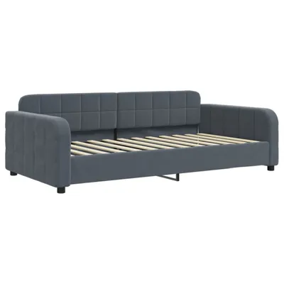 Produktbild von Tagesbett Dunkelgrau 100x200 cm Samt