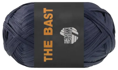 Produktbild von Lana Grossa THE BAST Papierbast aus natürlicher Holzzellulose - ideal für Dekoartikel & Taschen Farbe 020 - Dunkelblau