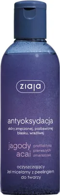 Obrázok produktu pre Ziaja Jagody Acai Żel micelarny z peelingiem do twarzy, 200 ml