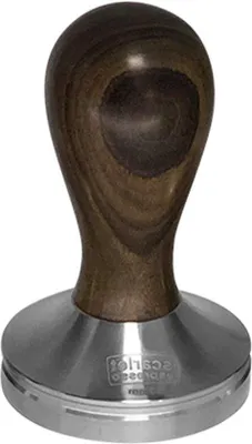 Immagine prodotto di Rilievo a forma di tazzina da caffè in legno pregiato, in legno di sandalo marrone scuro da 49 mm
