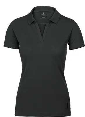 Image de Nimbus Damen Harvard Stretch Deluxe Polo Shirt RW5147 (XL) (Anthrazit)