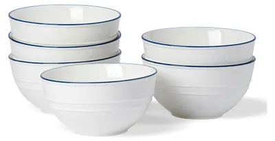 Produktbild von Weiße Getreideschalen - 15 cm - Set von 6