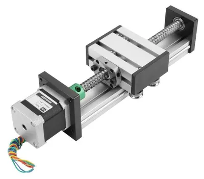 Productafbeelding van Lineaire Actuator 100mm Slag - Kogelgewind - Leidingprofiel - Aluminium