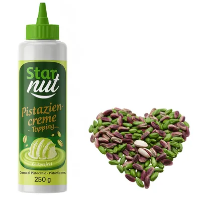 Produktbild von Pistaziencreme Topping – 250g – Mit 35 % Antep-Pistazien
