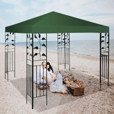 Produktbild von Goplus 300x300cm Ersatzdach für Pavillon, Pavilliondach Pavillon Dach