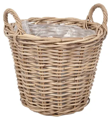 Produktbild von Pflanzkorb VERONA-8 Rund ca. D35cm mit Henkeln
