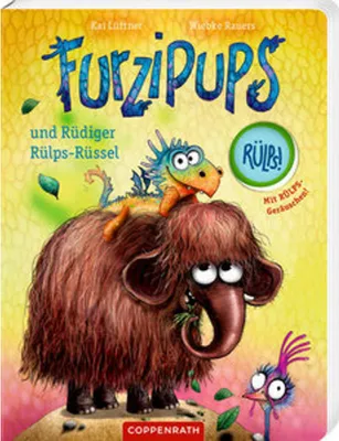 Obrázok produktu pre Furzipups und Rüdiger Rülps-Rüssel (Pappbilderbuch)