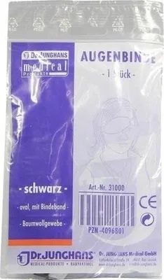 Obrázok produktu pre OČNÉ OBVÄZOVANIE oválne s obväzom čierne