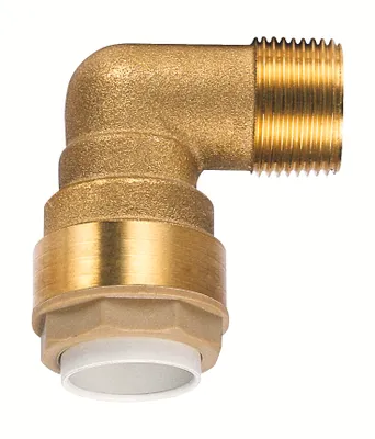Immagine prodotto di Raccordo a gomito Sanitop ottone AG 15x1/2"