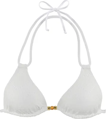 Produktbild von LASCANA Triangel-Bikini-Top Omara creme Größe 40 Cup A/B