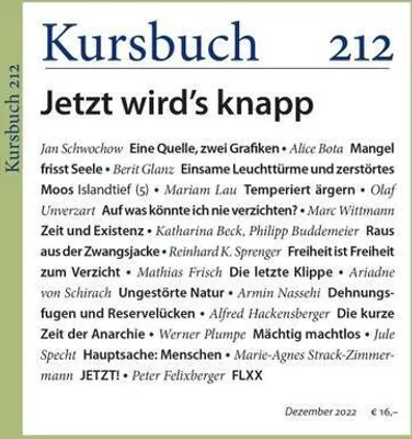 Produktbild von Kursbuch 212