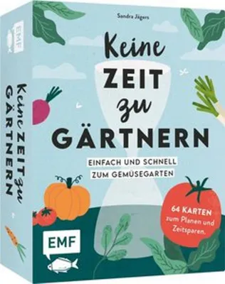 Image de Kartenset: Keine Zeit zu gärtnern - 64 Karten - Einfach und schnell zum Gemüsegarten