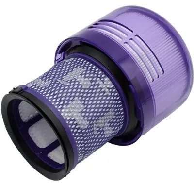 Ersatzfilter 970013-02 für Dyson V11/V15, waschbar, rund, lila-schwarz