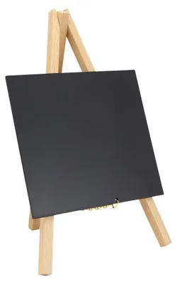 Produktbild von Securit Mini Staffelei Kreidetafel mit Holz und Kreidestift