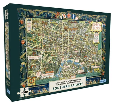 Produktbild von Gibsons London Town by Southern Railway, 1000 Stück(e)