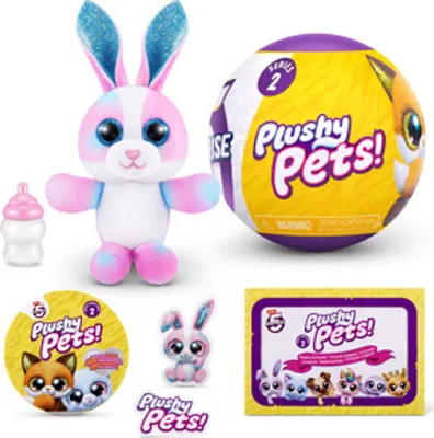 Produktbild von Zuru 5 Überraschung Plushy Pets Serie 2