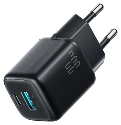 Immagine prodotto di Joyroom Caricabatterie da 33 W USB-A/USB-C Nero