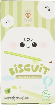 Produktbild von Tokimeki Biscuit Matcha Geschmack 40g