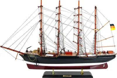 Produktbild von Segelschiff Peking Museumsschiff Modellschiff Holz Schiff - kein Bausatz