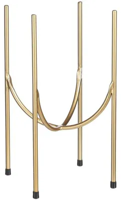 Produktbild von Mica Decorations Blumentopf Pflanzenstander - gold - H32 x B13 cm
