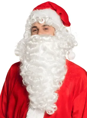 Produktbild von Weihnachtsmann Rauschebart mit Perücke