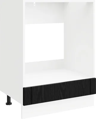 Immagine prodotto di vidaXL Mobile da forno LUCCA Rovere nero 60 x 46 x 81,5 cm