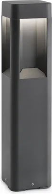 Produktbild von Faro 71199, Außensockel-/Pfostenbeleuchtung, Dunkles Grau, Aluminium, IP54, I, 8 W